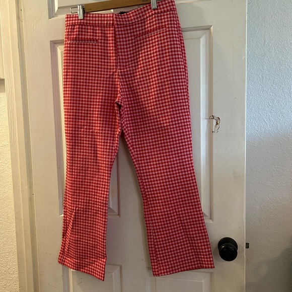 Zara Pants - Zara Red Gingham Kids Pants